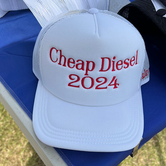 SnapBack white Cheap Diesel 2024 (Puffy)