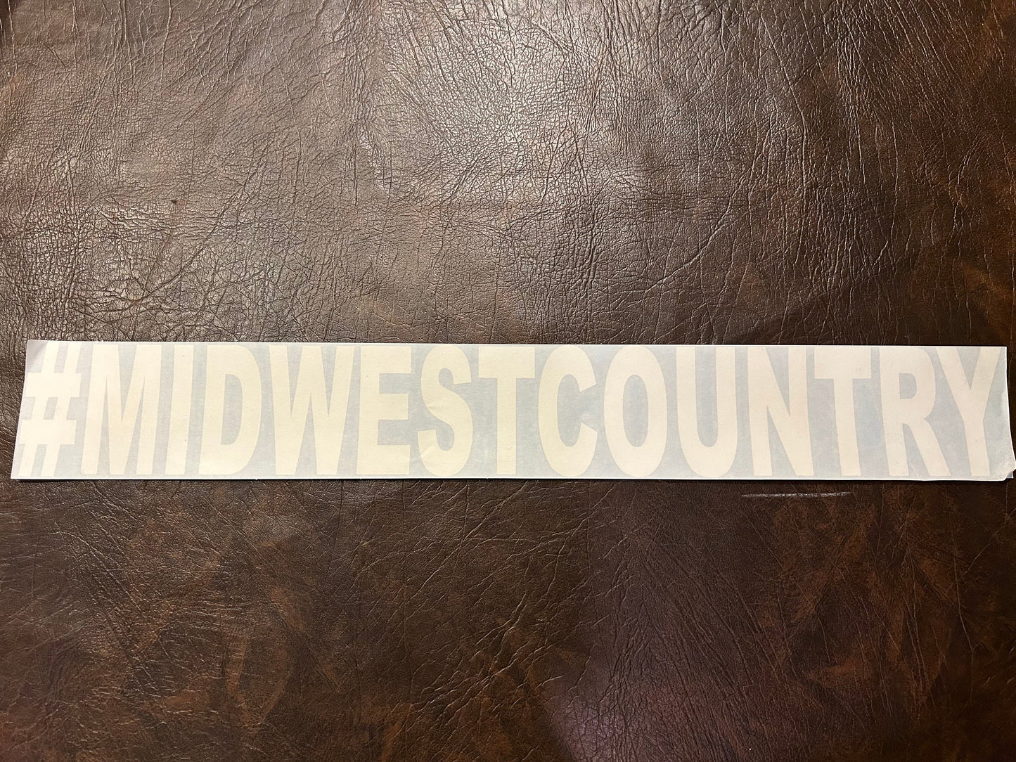 #MidwestCountry Decal Medium