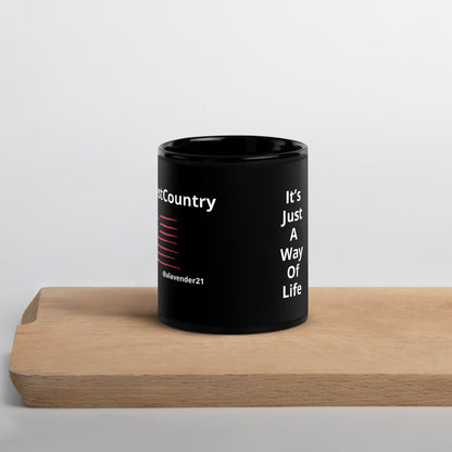 Black Glossy Mug